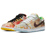 Jason Deng x Nike Dunk Low Pro SB Street Hawker Unisex sportbačiai Daugiaspalviai Vario &Scaron;viesiai sidabriniai CV1628-800 44 beige