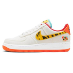 Nike Air Force 1 07 LX Tigro Metų Moteri&scaron;ki Sportbačiai Balti Sail-White University-Gold DR0148-171 35.5