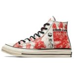 Dungeons & Dragons x Converse Chuck Taylor All Star Auk&scaron;ti Egret Red Unisex Sportbačiai Kreminiai Juodi Daugiaspalviai A09883C 36