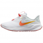Nike Revolution 7 EasyOn Balti Magi&scaron;ki Anglies Spalvos Moteri&scaron;ki Sportbačiai Universiteto Aukso FN7999-100 42