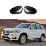 Galinio vaizdo veidrodėlio dangtelis 2014-2018 m. BMW X5 F15, X6 F16, F25 - Dekoratyvinis apvalkalas Gloss Black - Left