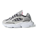 Adidas Originals Ozmillen Patogūs Universalūs Neslystantys Dilimui Atsparūs Žemi Laisvalaikio Batai Vaikams Snieglentininkų Batai Pilki Balti IH2238 28