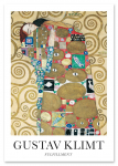 Plakat gustav klimt abstrakcja fulfillment 40x50 cm