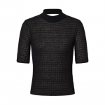Edition Women's Sheer Back Hollow Knit Top M