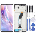 OEM LCD ekrano skaitmeninimo įrenginys su rėmeliu For Xiaomi Poco C65
