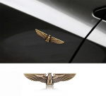 1 vnt. 3D metalinis erelio emblema Automobilio dekoratyvinis lipdukas Sunkvežimio variklio lipdukas Automobilio lipdukas Auksinis Sidabrinis Erelis Sparno dekoratyvinis Automobilio sidabras