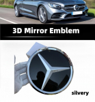 Grotelių emblema Žvaigždės logotipas Automobilio priekinių grotelių ženklelis Mercedes BenzW204 W205 X253 W213 W212 W176 W177 W167 W246 W117 Aksesuarai C-204 2008-2014