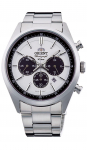 Orient Neo Seventies Solar Panda WV0041TX Vyri&scaron;kas laikrodis &ndash; Pagamintas Japonijoje, su pieni&scaron;kai baltu ciferblatu, Su gamintojo garantija