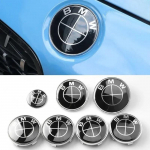 7 vnt. automobilio variklio dangčio priekinės ir galinės bagažinės emblema ženklelis BMW 50-mečio leidimui E36 E46 E53 E90 E60 E93 E87 G01 G20 X3 X5 F30 F20 82 82 68x4 45