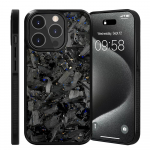 100% tikro kalto anglies pluo&scaron;to Magsafe telefono dėklai Blizgūs 16 13 14 12 11 14Plus 13Pro 11Promax Kritimui atsparus dėklas For iPhone 15 ProMax