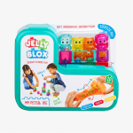 [jauni žaislai] Jellyblox Mano augintiniai ir a&scaron; Mink&scaron;ti konstravimo kaladėlės blue