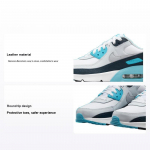 Nike Air Max 90 GS Baltic Blue Vaikams Sportbačiai Balti Armijos Laivyno Vilko Pilki HF6358-100 39
