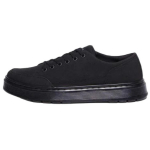 Dr. Martens Brookline Drobė Suvarstomi Apvalus priekis Žemi Laisvalaikio Batai Unisex Laisvalaikio Batai Juodi 40661001 36
