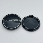 4 vnt. Vossen logotipo emblema ženklelis Automobilio ratų centriniai dangteliai 68MM (62MM V.D) Ratlankių gaubteliai Ratų stebulės dangteliai Keičiami stiliaus aksesuarai Vossen Badge& 4pcs T68 Wheel Caps
