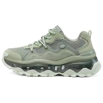 Skechers Street Audinys Sintetinė oda Patogūs Patvarūs Kvėpuojantys Sugeriantys prakaitą Žemi Tėčio batai Moteri&scaron;kas sportbačio modelis Žalias 177935-SAGE 35 gray