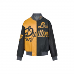 LOUIS VUITTON Daugia medžiagos Odinė Bomber striukė 1AB989 50 juoda