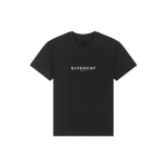 Givenchy Logotipo Spausdinami Oversized Mar&scaron;kinėliai BM71533Y6B-001 L juoda