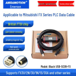 USB-SC09-FX Mitsubishi PLC programavimo kabelis, skirtas FX1N, FX2N, FX1S, 3U ry&scaron;iui.