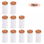 10 vnt. baseino lazdos antgaliai kieto plastiko lazdelės antgaliai, biliardo lazdos galvutė 12 mm / 13 mm 13mm & 10pcs