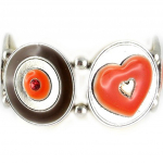 Les Tr&eacute;sors De Lily [D9670] - Bracelet Cr&eacute;ateur 'Babouchka' Orange oranžinė