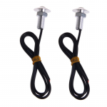 1 pora nuolatinės srovės 12 V 23 mm Eagle Eye LED dienos metu veikianti DRL lengva automobilio lemputė balta