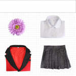 4 VNT. Pilnas Komplektas Anime Kakegurui Yumemite Yumemi Cosplay Kostiumas Jabami Yumeko Cosplay Kostiumas Igarashi Sayaka Uniforma L
