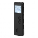 Skaitmeninis Diktofonas Balsu Aktyvuotas Diktofonas Triuk&scaron;mo mažinimas MP3 grotuvas Įra&scaron;ymas 10h 16 GB juoda