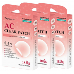 Dermedy AC Clear Patch, Acne Patch, Acne Care Solution, 0.4% Salicylic (18 Patchs) 18 Patchs x 3 boxes