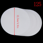100 vnt filtravimo popierius 7 cm 9 cm 11 cm 12,5 cm vidutinio greičio filtravimo popierius 12.5CM