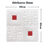 3D sienų lipdukas Home Deocr Apsaugokite nuo vaikų susidūrimo