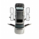 &bdquo;Nissan NV200 Evalia Vanette Chevrolet City Express M20&ldquo; 2010&ndash;2016 m. lango skydelis, priekiniai skydeliai nuo saulės, užuolaidos Rear Widow 4pcs