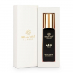 Bella Vita Luxury CEO MAN Eau De Parfum vyri&scaron;ki kvepalai su citrina, levandomis, tonka ir agarmedžiu|medinis ir a&scaron;trus ilgai i&scaron;liekantis EDP kvapas, 100 ml 20 ML