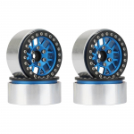 4 vnt. metalo 1.9 &bdquo;Beadlock&ldquo; rato ratlankio stebulė, skirta 1/10 RC vik&scaron;rinio automobilio a&scaron;iniam SCX10 90046 AXI03007 Traxxas TRX4 RC4WD D90 D110