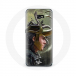 Coque pour Samsung Galaxy A3 2017 Loki Thor Ragnarok avec Casque Fanart Saison 1