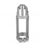 Aliuminio skylių grąžto adapteris medienos apdirbimo tvirtinimo kron&scaron;teinas gręžimo antgalis profesionalus tvirtinimo jungtis sidabras