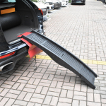 Foldable Dog Ramp Mat, Portable Compact Puppy Cat Car Stair Cushion Easy to Use Pad