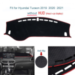 Automobilio prietaisų skydelio dangtelis, skirtas Hyundai Tucson 2016-2018 2019-2021 Dashmat Pad Prietaisų skydelio kilimas Dash Mat Skystis nuo saulės vairas kairėje pusėje