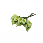 12 puok&scaron;čių mini putplasčio Calla rankų darbo dirbtinių gėlių vakarėlio dekoro dovanų dėžutės Craft MIT violetinė