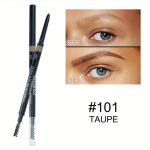 Eyebrow Pencil Natural Waterproof No blooming Rotating Automatic Eye Brow Pencil with Brush Brown Beauty Cosmetic Tool