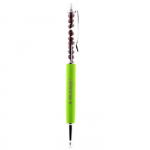 Pierres et Min&eacute;raux. Stylo min&eacute;raux Grenat du Mozambique. Couleur Vert pomme.
