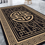 &Scaron;iaurės &scaron;alių kilimas paprastas modernus miegamasis, pilnas mielos svetainės Svetainės kilimas Modernus paprastas grindų kilimėlis 120*200CM