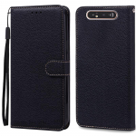Dėklas Samsung Galaxy A80 Odinis Piniginės Atverčiamas Dėklas Samsung A80 SM-A805F Telefono Dėklas Kortelių Laikiklio Dangtelis Galaxy A80 Fundas For Samsung A80