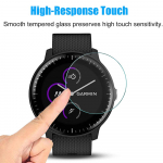 4 vnt. Garmin Vivoactive 3 Music laikrodžiui HD 9H 2.5D grūdintas apsauginis stiklas, apsaugotas nuo sprogimo ir įbrėžimų plėvelė Vivoactive 3 4 PCS Tempered Glass