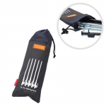 1 vnt. lauko palapinių kuoliukų krep&scaron;ys, kempingo palapinės priedai, plaktukas, vėjo virvė, palapinės vinys, laikymo dėklas, kelioniniai reikmenys Only one bag