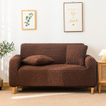 Burbulinio siūlo audinio viso apvyniojimo sofos užvalkalas visiems sezonams Double-seater M (145-185CM)