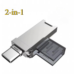 USB / Type C Micro SD TF atminties kortelių skaitytuvas OTG adapteris iPhone 15, Samsung, Xiaomi Redmi, Huawei