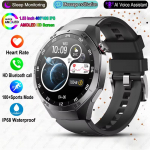 Naujas i&scaron;manusis laikrodis vyrams NFC HD AMOLED ekranas GPS judėjimo trajektorija &scaron;irdies ritmas Bluetooth skambutis sportinis i&scaron;manusis laikrodis IP68 belaidis įkrovimas Silicone juoda