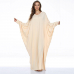 Dubajaus Batwing suknelė Didelio dydžio moteri&scaron;ka laisvalaikio suknelė One Size