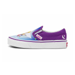 Vans Mėnulio Jūreivis x Classic Slip-On Vaikams Graži Globėja Vaikų Sportbačiai Mėlyni Violetiniai VN0A7Q5G5RH 34