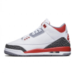 Air Jordan 3 Retro GS Fire Red 2022 Vaiki&scaron;ki sportbačiai Balta Cementinė-Pilka Juoda DM0967-160 37.5